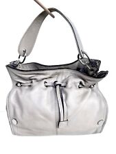 COCCINELLE TASCHE, ELEGANT, MITTELGROSS TAUPE/BEIGE, FESTES LEDER, GUTER ZUSTAND