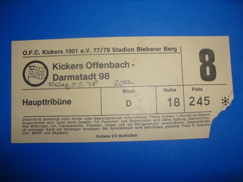 Ticket ofc kickers - ofc,