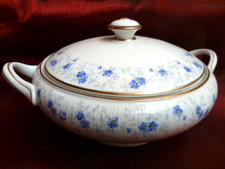 Bavaria Schumann Vergissmeinnicht blau, Schüssel mit Goldrand tadellos! TOP