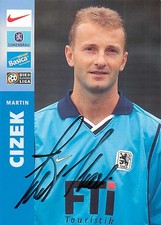 Martin Cizek Original Autogrammkarte TSV 1860 München - ca.11cm x 15cm