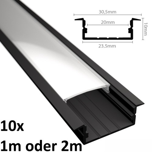 10x alu profil - profil, leiste