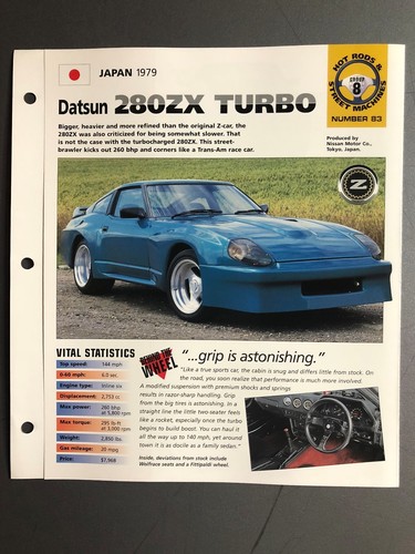 1979 datsun 280zx turbo - datsun, coupe