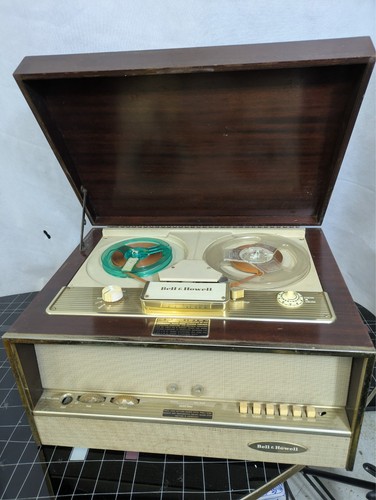 Vintage bell howell reel to - &,