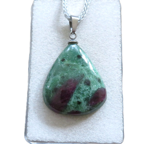 Rubin zoisit cabochon - zoisit,