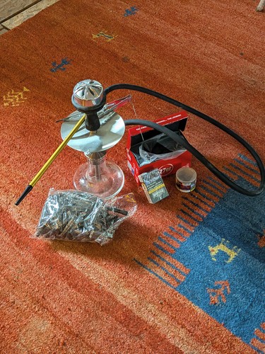 Shisha komplett set mit tabak - komplett,