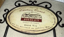 Flaschen Regal, Chateau Wein Regal Bordeaux 6 Flaschen Wand Maße: 100x25cm