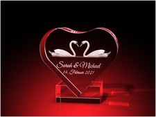 3D Glas Gravur Glasfoto Laser