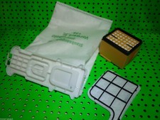 6 - 30 Staubsaugerbeutel + 2