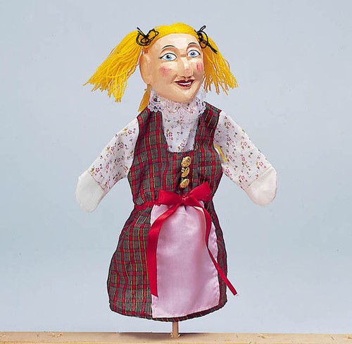 Handpuppe gretel kasperlepuppe - gretel,