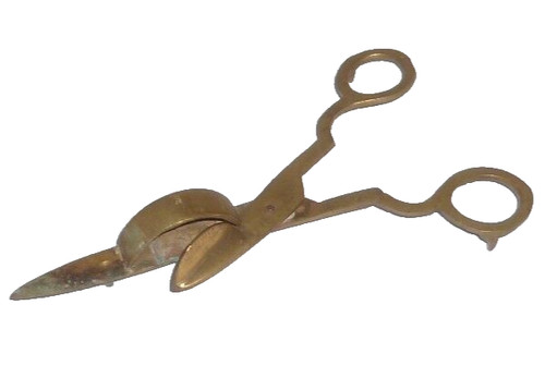 Alte messing dochtschere - alte,