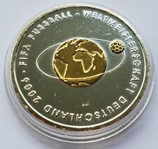 10 EURO - FUSSBALL WM 2006 / FIFA - 24 KARAT GOLD - SILBERMÜNZE - SILBERBARREN