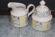 set Villeroy & Boch Virginia: Zuckerdose, (zweiteilig ) und  Sahne Gießer /.mehr