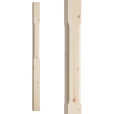 Treppe lang Newel Pfosten