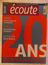 Ecoute, Das Sprachmagazin, 3 Hefte aus 2004, französische Zeitschriften