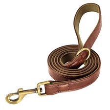 5ft Leder Hundeleine –