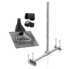 Sparrenhalter 1m Mast 60mm