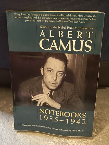 Albert camus notebooks - camus,