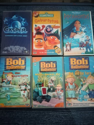 Vhs filmsammlung kinderfilme - vhs,