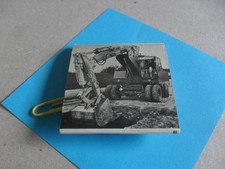 Streichholzschachtel , Fuchs Bagger , Mobilbagger , 1888 , Ditzingen