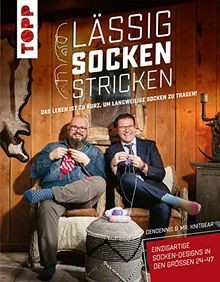 Lässig socken stricken mit - socken,
