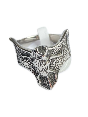 Fledermaus ring edelstahl - fledermaus,