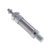  ISO Kleinzylinder Kolben-Ø 10 mm einfachwirkend, Rundzylinder, Kolben Pneumatik