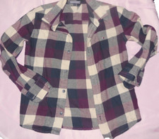 TOMMY HILFIGER KINDER*JUNGEN HEMD*Baumwolle*Bordeax*Kariert*dg.128*Neuw.