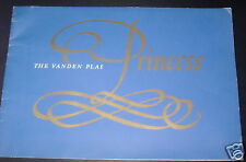 Autokatalog VANDEN PLAS