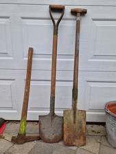 Bundeswehr Schaufel Spaten mit Holzstiel Garten Bau Schippe