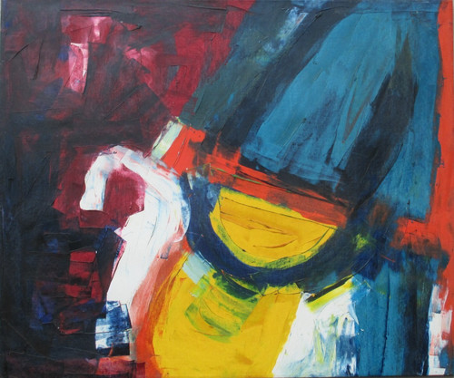 Xxl abstract oil painting - abstract,