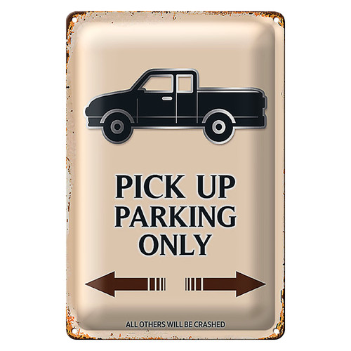 Blechschild spruch 20x30cm - spruch,