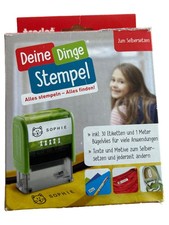 Trodat Deine Dinge Stempel Set zum Selbersetzen Kinder Schule Etiketten