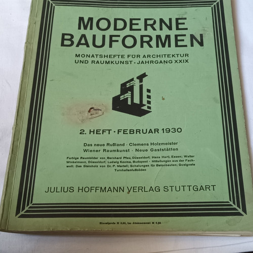 Moderne bauformen momatshefte - moderne,