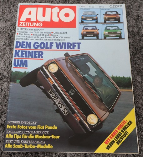 Auto zeitung 1979 saab - saab, 900
