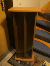 CD Phonoschrank, CD Schrank, CD Regal, getönte Scheibe, ca. 100 CD´s