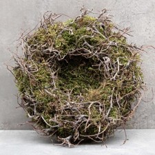 Naturkranz Nest Moos Äste