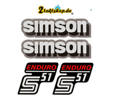 Dekorsatz  WEISS GRAU Simson