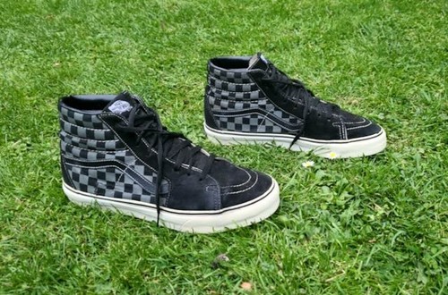 Vans sk8 checkerboard - vans, sk8-hi