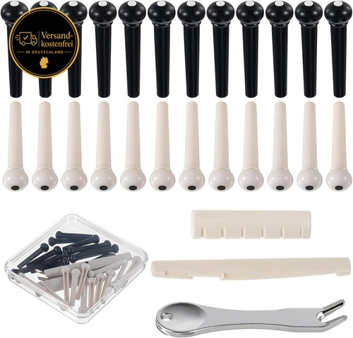 Gitarre bridge pins - bridge, set