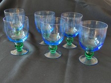 6er Set Vintage Weingläser