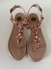 Buffalo Zehentrenner Sandalen 14S07-21 Gr. 39 Rose