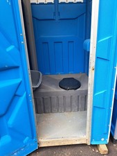 Mobile Toilette WC Camping Neubau Hausbau Freizeitgelände Party Klo