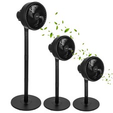 Standventilator Ø27 cm Oszillierender Ventilator Klimagerät Windmaschine Fan 