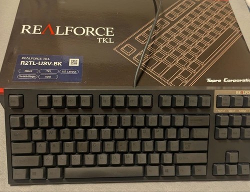 Topre realforce r2tl - topre, r2tl-usv-bk