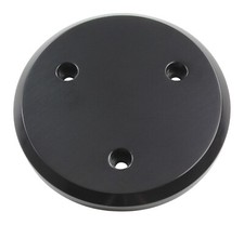 Motordeckel Alu schwarz - Smooth - Yamaha XVS 650 Drag Star + Classic