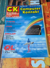 CK Computer Kontakt Homecompute April / Mai 87 1987 Commodore Atari Magazin
