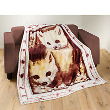 2 x Wohndecke Kuscheldecke
