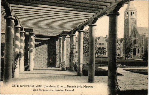 Old postcard paris 14e cité - old,