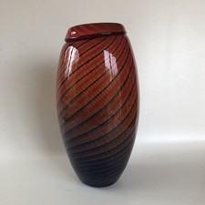 Vase Fadenglas Unikat 23 cm
