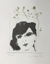 EMIL WACHTER Farblithographie